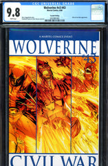 Wolverine #v3 #43 CGC graded 9.8  SECOND PRINTING