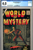 World of Mystery #3 CGC graded 4.0 scarce - top 4 graded (1956) - SOLD!