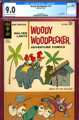 Woody Woodpecker #74 CGC graded 9.0  80 page giant - SOLD!