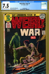 Weird War Tales #03 CGC graded 7.5 - Joe Kubert c/a