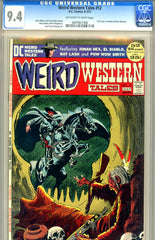 Weird Western Tales #12 CGC graded 9.4 first issue