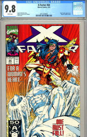 X Factor #64 CGC graded 9.8 HIGHEST GRADED