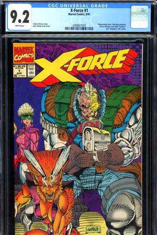 X-Force #1 CGC graded 9.2 - wraparound cover - SOLD!