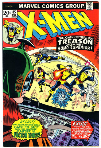 X-Men #085  VERY FINE+   1973