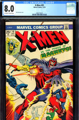 X-Men #091 CGC graded 8.0