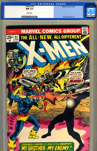 X-Men #097   CGC graded 9.4 - SOLD