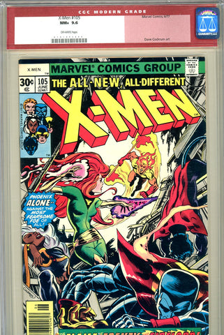 X-Men #105 CGC graded 9.6 - Dave Cockrum c/a - SOLD!