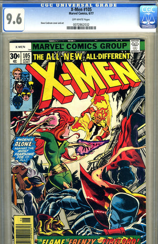 X-Men #105   CGC graded 9.6 - SOLD!