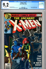 X-Men #114 CGC graded 9.2 - first use of "Uncanny" in logo SOLD!