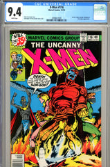 X-Men #116 CGC graded 9.4 - Byrne cover and art SOLD!