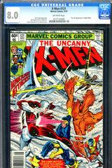 X-Men #121 CGC graded 8.0 - first FULL appearance of Alpha Flight