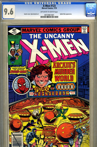 X-Men #123   CGC graded 9.6 - SOLD