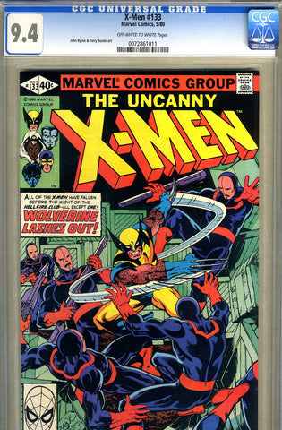 X-Men #133   CGC graded 9.4 - SOLD