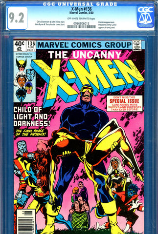 X-Men #136 CGC graded 9.2 - Lilandra appearance - SOLD!