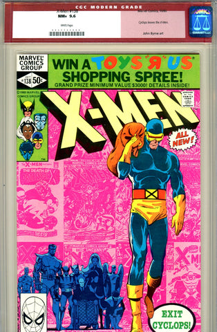 X-Men #138   CGC graded 9.6 Cyclops leaves the X-Men - SOLD!