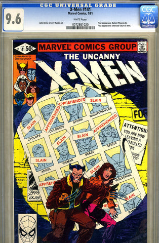 X-Men #141   CGC graded 9.6  SOLD!