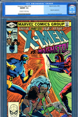 Uncanny X-Men #150 CGC graded 9.8  Magneto cover and story