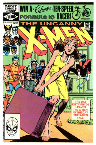 Uncanny X-Men #151 NEAR MINT-  1981