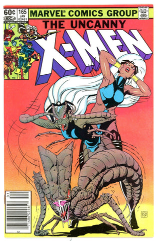 Uncanny X-Men #165 NEAR MINT-  1983