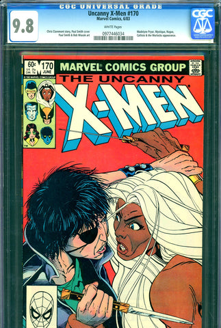 Uncanny X-Men #170 CGC 9.8 - HIGHEST GRADED - SOLD!