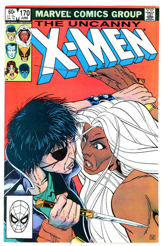 Uncanny X-Men #170 VF/NEAR MINT 1983