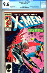 Uncanny X-Men #201 CGC graded 9.6 first appearance of Cable - SOLD!