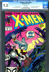 Uncanny X-Men# 248 CGC graded 9.8 - 1st J. Lee art on X-Men - SOLD!