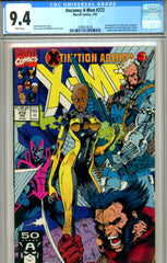 Uncanny X-Men #272 CGC graded 9.4 - New Mutants crossover