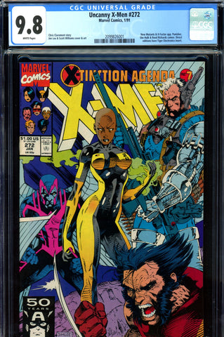 Uncanny X-Men #272 CGC graded 9.8 - SOLD!