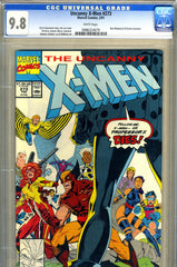 Uncanny X-Men #273   CGC graded 9.8 - HIGHEST GRADED - SOLD
