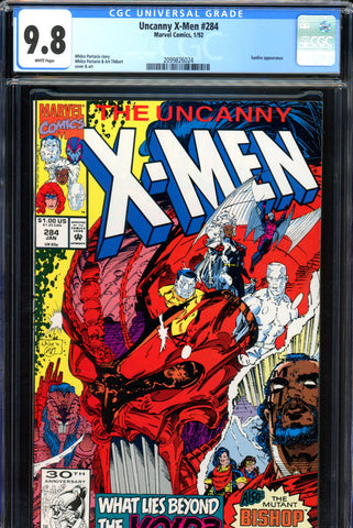 Uncanny X-Men #284 CGC graded 9.8 - first Adjunct