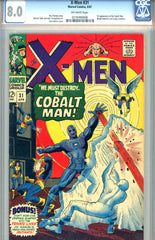 X-Men #031  CGC graded 8.0 first Cobalt Man SOLD!