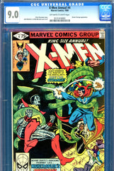 X-Men Annual #04 CGC graded 9.0 - Doctor Strange c/s