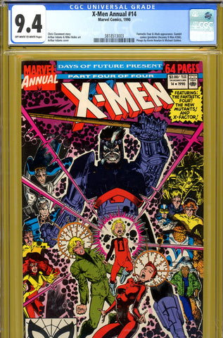 Uncanny X-Men Annual #14 CGC graded 9.4 - first true Gambit appearance - SOLD!