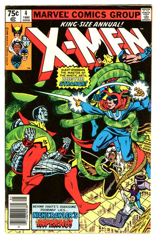 X-Men Annual #4  VERY FINE+   '80