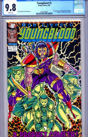 Youngblood #2  CGC graded 9.8 -HIGHEST GRADED- 1st Shadowhawk - SOLD!