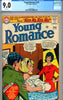 Young Romance #139   CGC graded 9.0 SINGLE HIGHEST GRADED - SOLD!